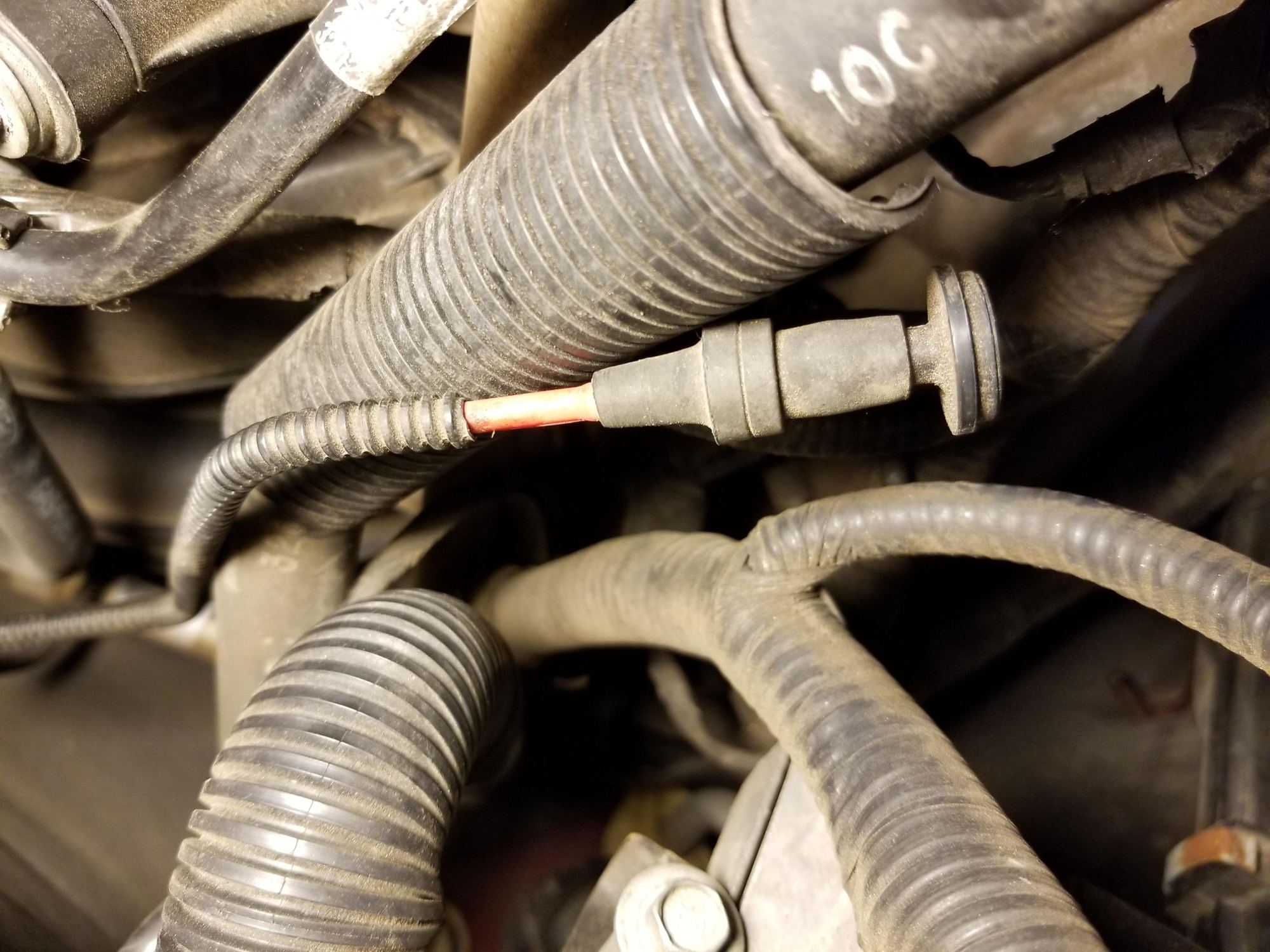 Mystery vacuum hose coming from behind intake manifold Ford F150