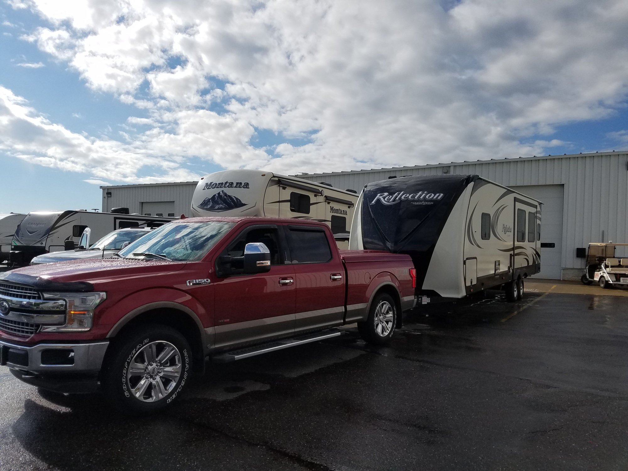 What is your dry weight of your travel trailers? I just bought a new