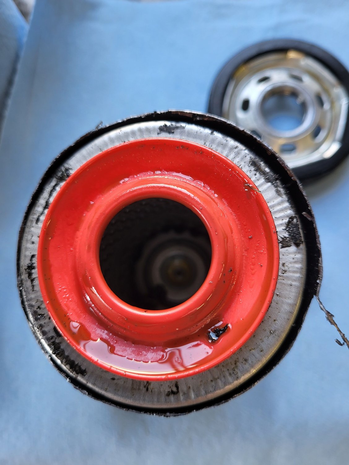 Wix oil filter cut open I was surprised at what I found Ford F150