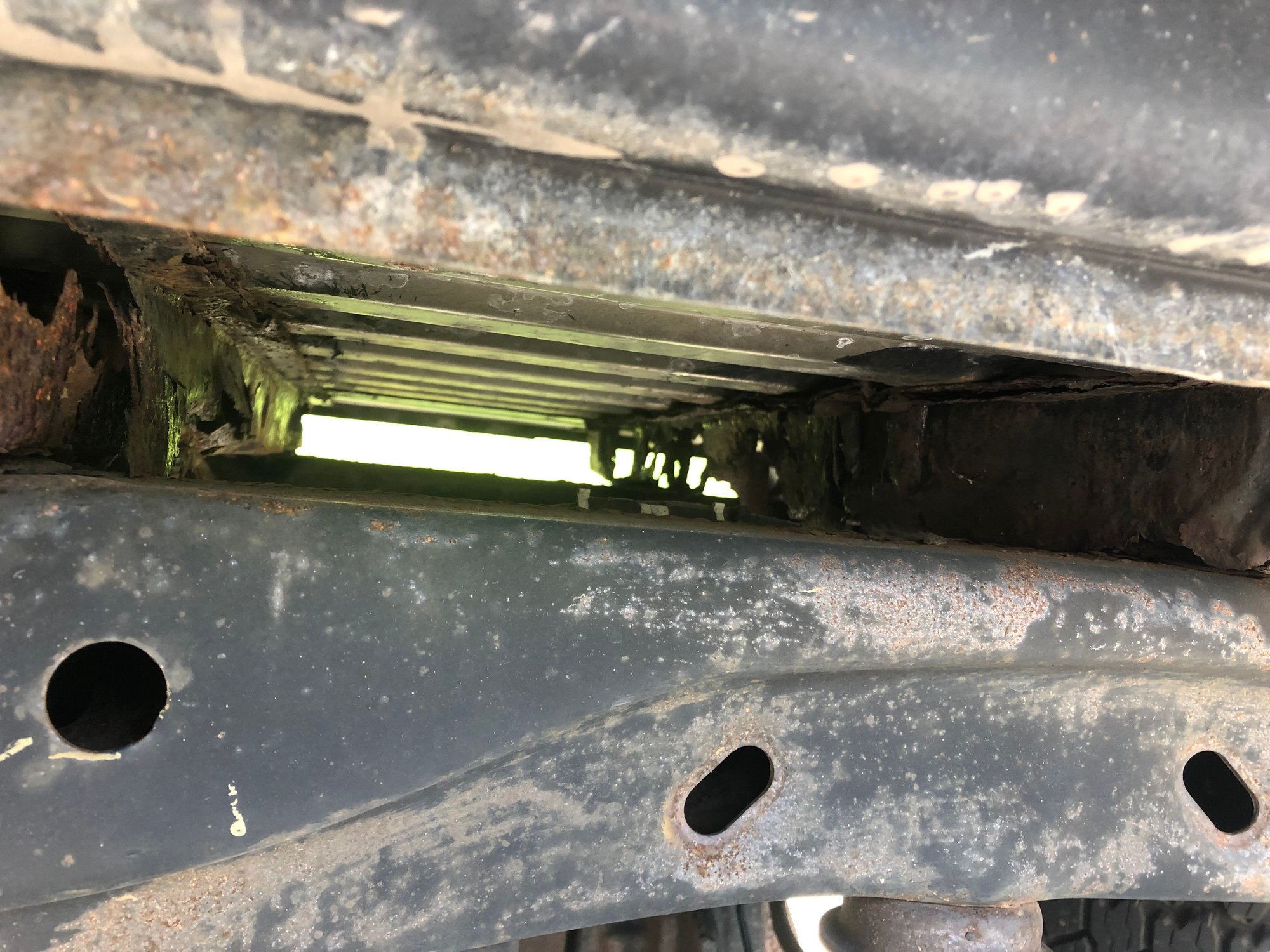Bed support rails rusted out. Options? Ford F150 Forum Community of