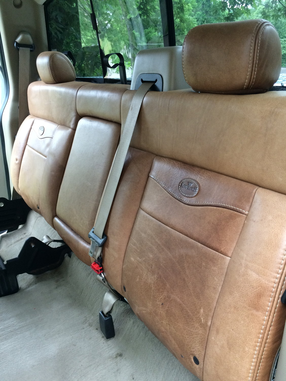 Custom King Ranch Interior In An Extended Cab Ford F150