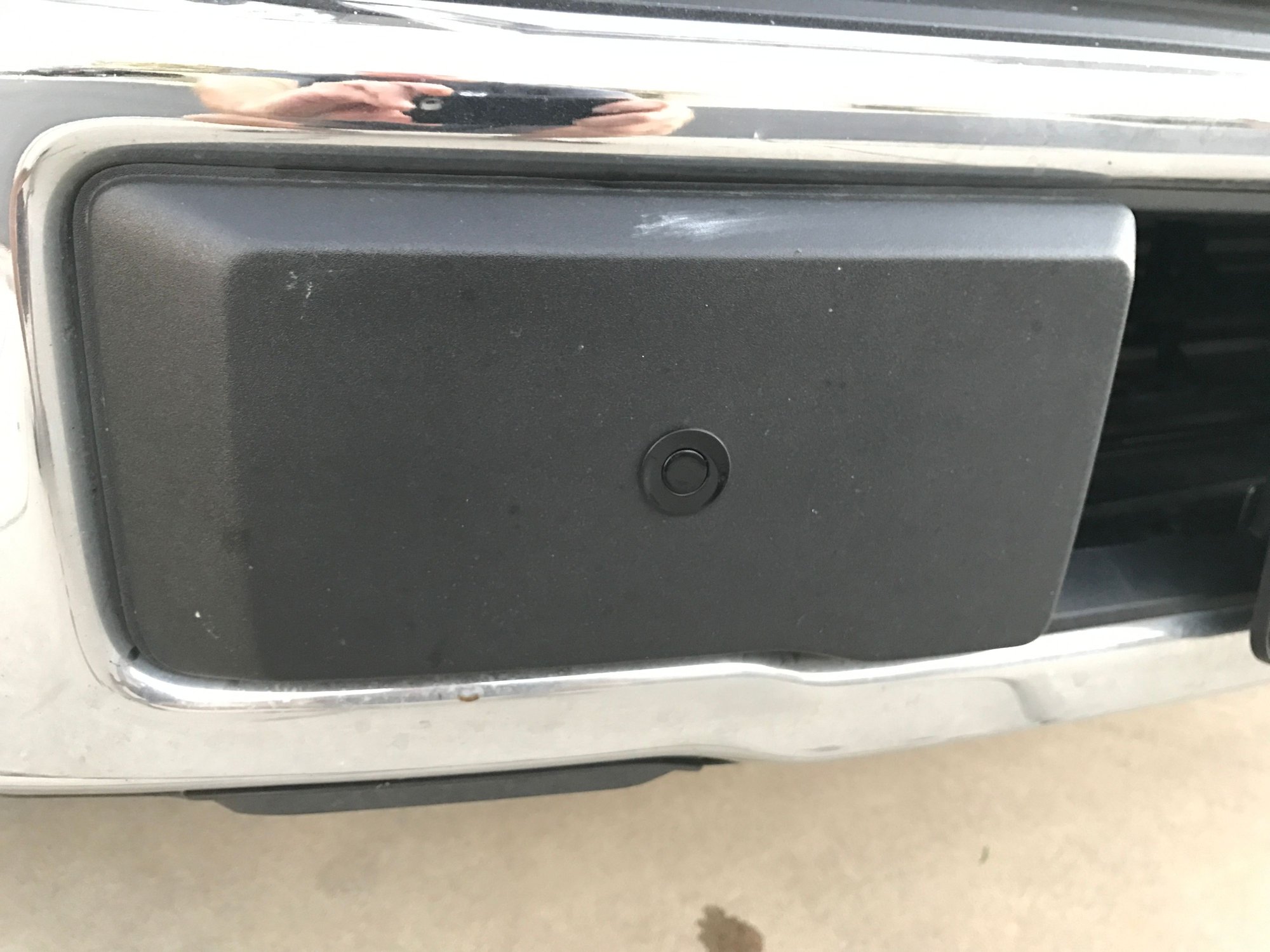 How do I remove this? Want to install proximity sensor. Ford F150