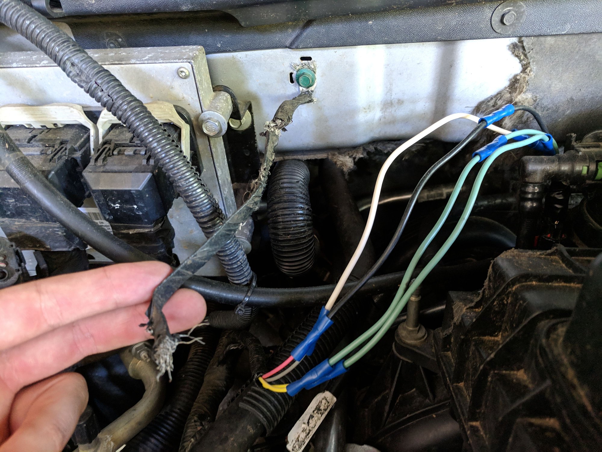 Can you tell me what this ground wire is for? Ford F150 Forum