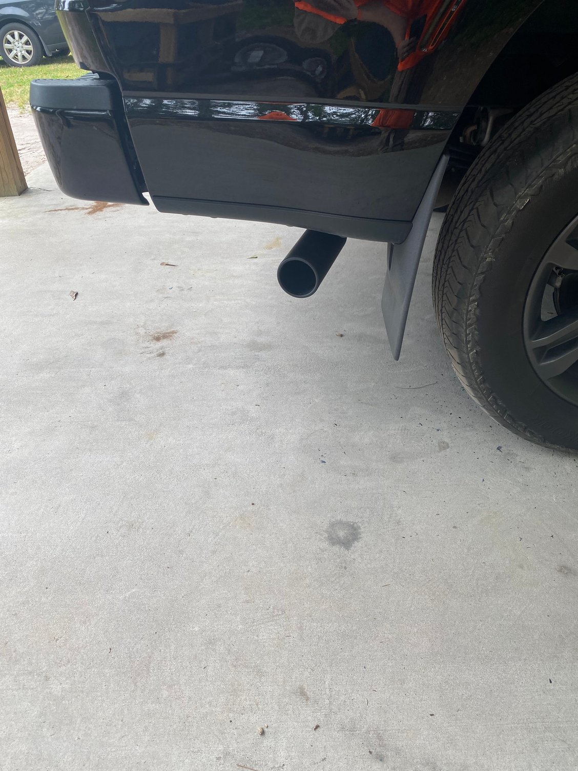 Black exhaust tip Ford F150 Forum Community of Ford Truck Fans