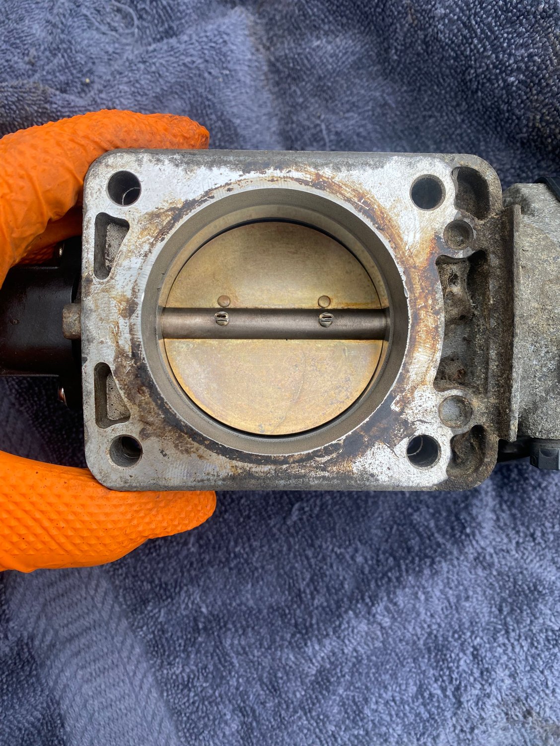 Cleaned Throttle Body Today Ford F150 Forum Community of Ford Truck