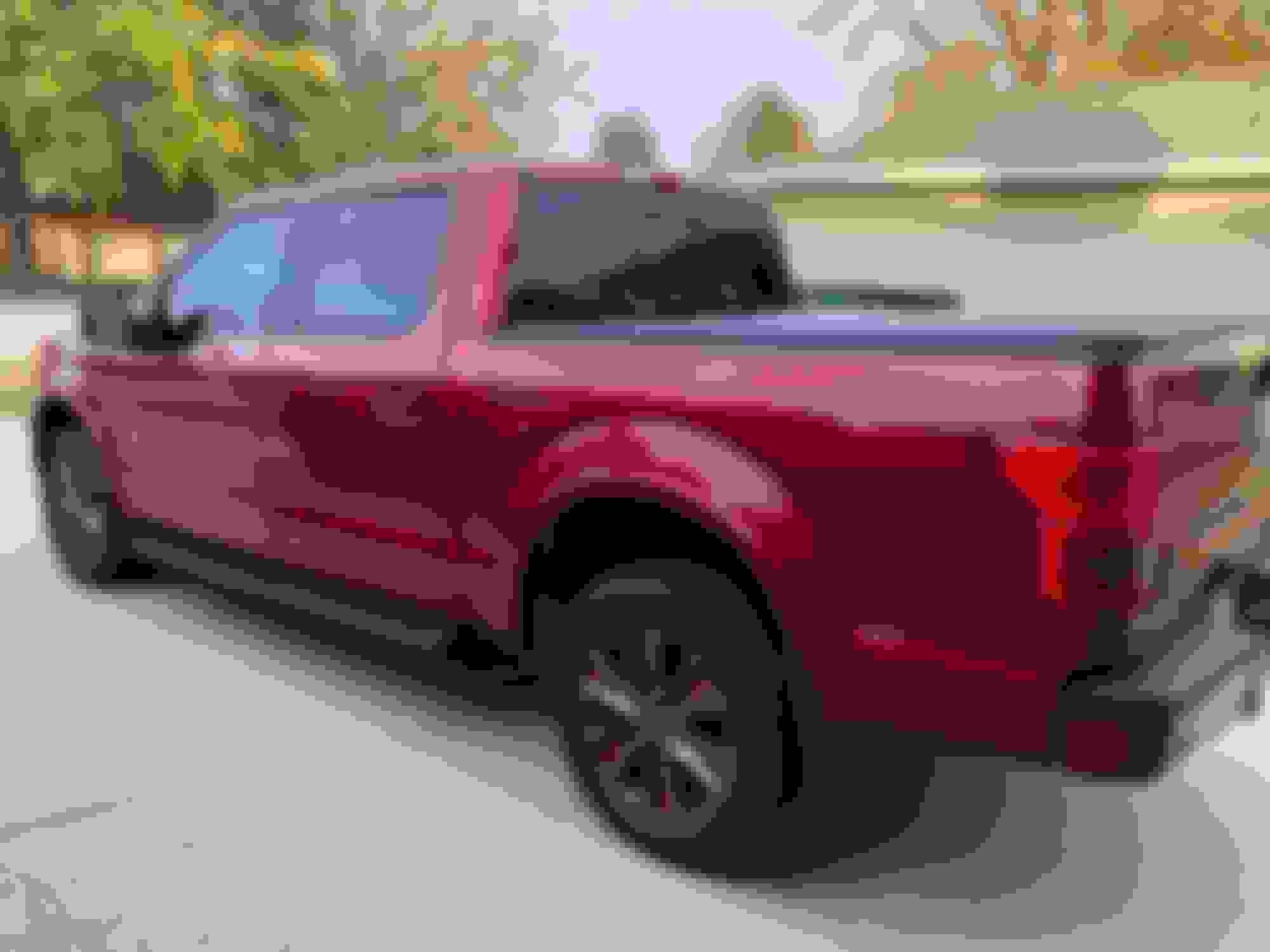 Ruby Red vs. Rapid Red actual comparison pictures Page 3 Ford