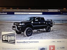 My truck featured on Diamondback Truck Covers
