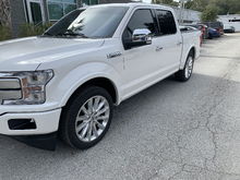 2019 f150 platinum with 22” limited wheels