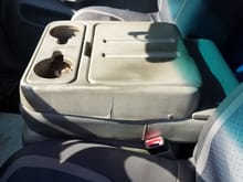 has anybody seen this kind of center console in a 97 f150 xlt. im trying to get a replacement
