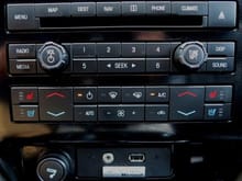 Audio and Climate Controls