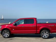 2020 F150 King Ranch at Lake Pontchartrain in the Big Easy