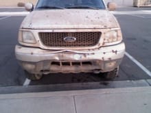 My poor front bumper..