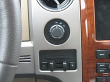 IMG 3200.  Insert the 4x4 switch into the dashboard hole.