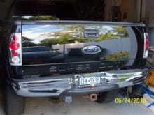 2008 superduty tail gate with Euro tails