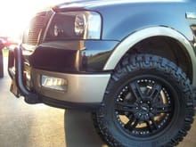 Marin Wheels and Nitto Tires with leveling kit