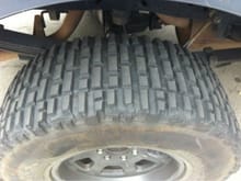 Rear tire