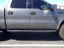 side view of running board