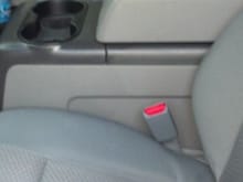 2008 center console in my 2011 F150 XL in place of jump seat