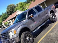2010 F150 project at the start