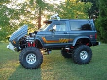 1985 Ford Bronco II   ....THE Original "Lethal Weapon".
