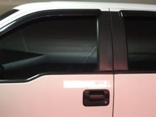 5% tint! illegal in most states! but gives attitude and privacy