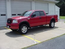 My truck with the new tires and XLT rims.