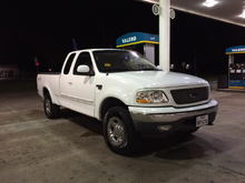 my 99 f150 4x4 the day after i got it