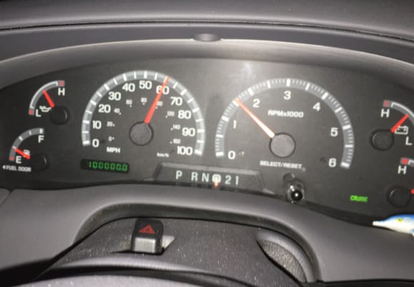 And there it is ... 100k. 2002 scab 4.6 Triton.
