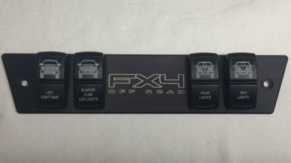 "squared" FX4 logo with Contura XIV rockers.