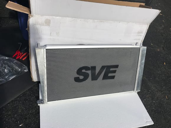 New SVE Aluminum Radiator