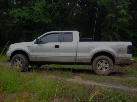 mud on them tires