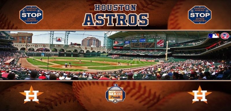 Houston Astros—Minute Maid Park 25-Layer StadiumViews 3D Wall