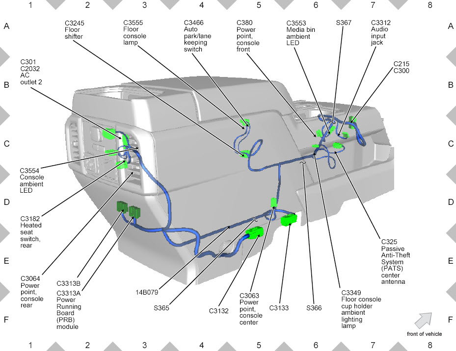 65 Mustang Center Console Wiring Diagram