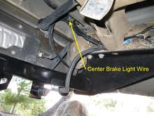Center Brake Light Wire
