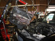 Pulling the engine