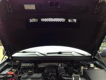 Underhood shot of the Shelby Vent