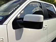 PTM mirror, with gloss black the rest of the mirror