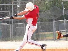 Homerun # 1/18 over the scoreboard
