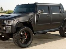 matte black hummer h2 2 568 42622
