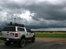 6/20/2009 Watching a storm head out of the area.