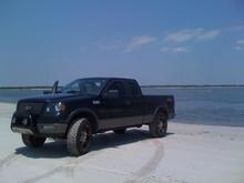 Truck On Beach