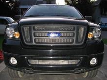 Blackout headlights