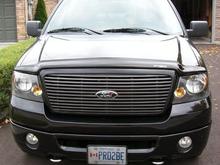 Chrome hooks and FX4 lower valance painted back on!