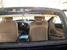 cab with replacement surround installed (must do before installing window)