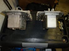 recall program i/c and midplate on the left non recall on the right