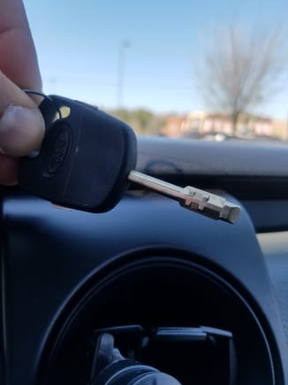 I found this key under the front part of my Dash in the truck I just bought. Anyone know what it is? It is obviously not to the ignition of this truck maybe something else.