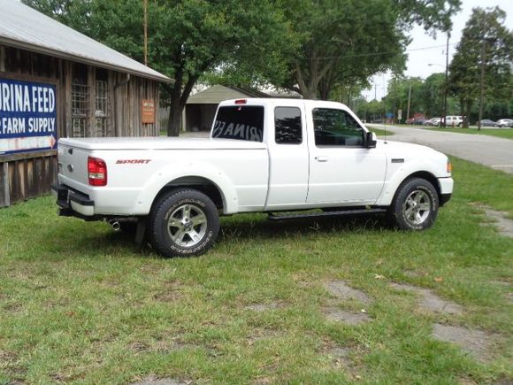 Rocky with the new FX4 rims and tires.