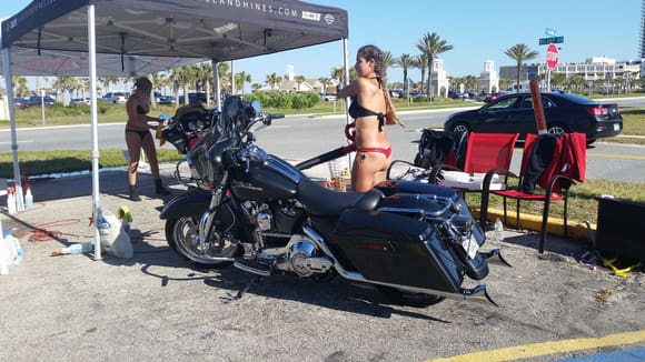 Towed the scooter to Daytona Bike Week 2017