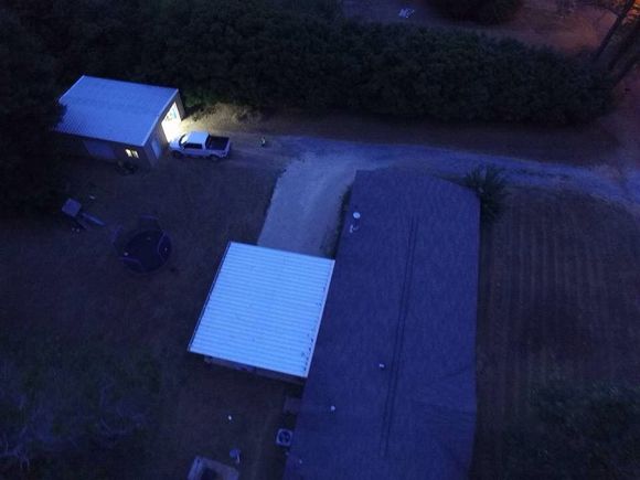 First pic with the drone.