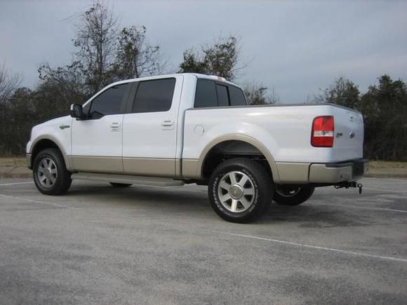 Rear quarter shot just after purchase